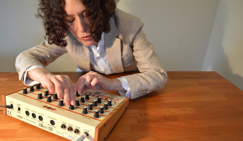 Analog Tara with Jomox drum machine